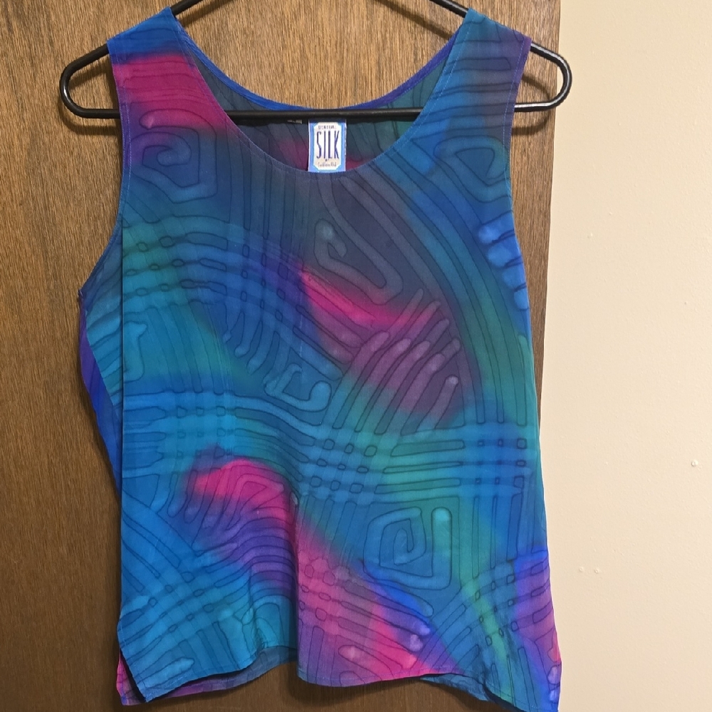 Women’s Multicolor Sleeveless Tank Top